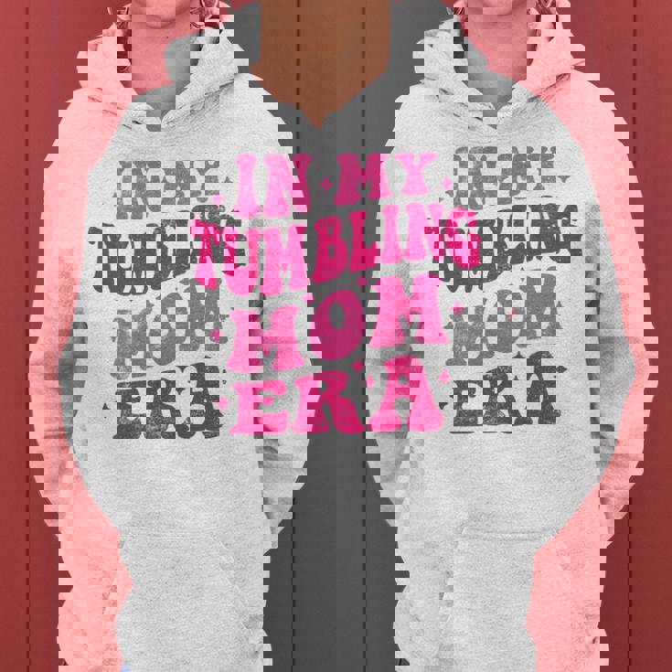 In My Tumbling Mom Era Tumbling Mom Lovers 母の日 長袖tシャツ レディースパーカー
