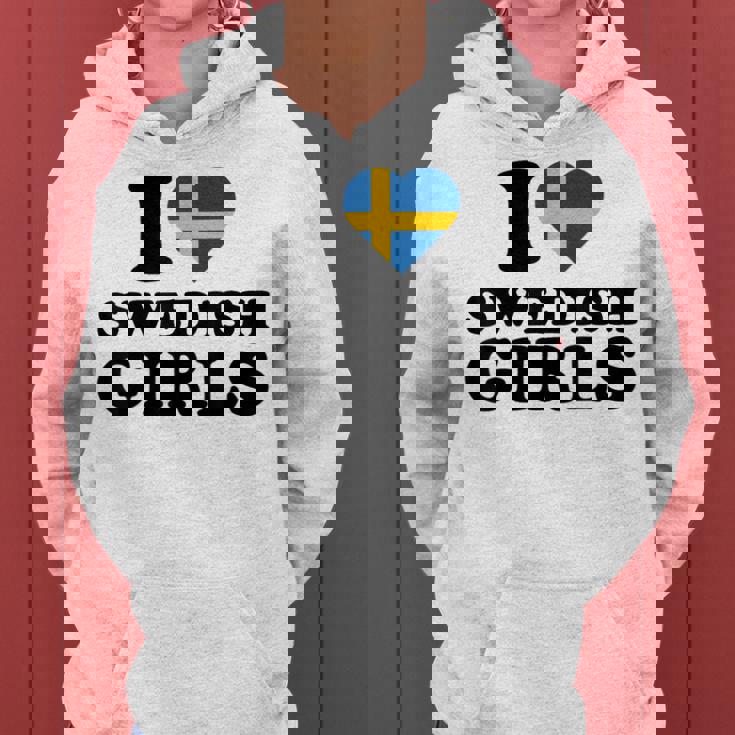 I Lovewedish Girls レディースパーカー