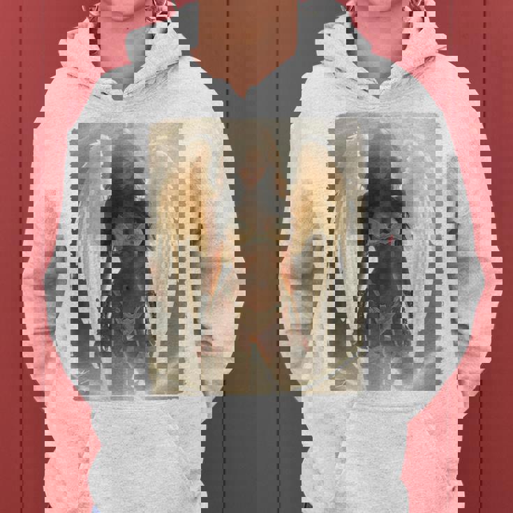 Pinup Girl 男性用 セクシーエンジェルガール 2 バックプリント レディースパーカー