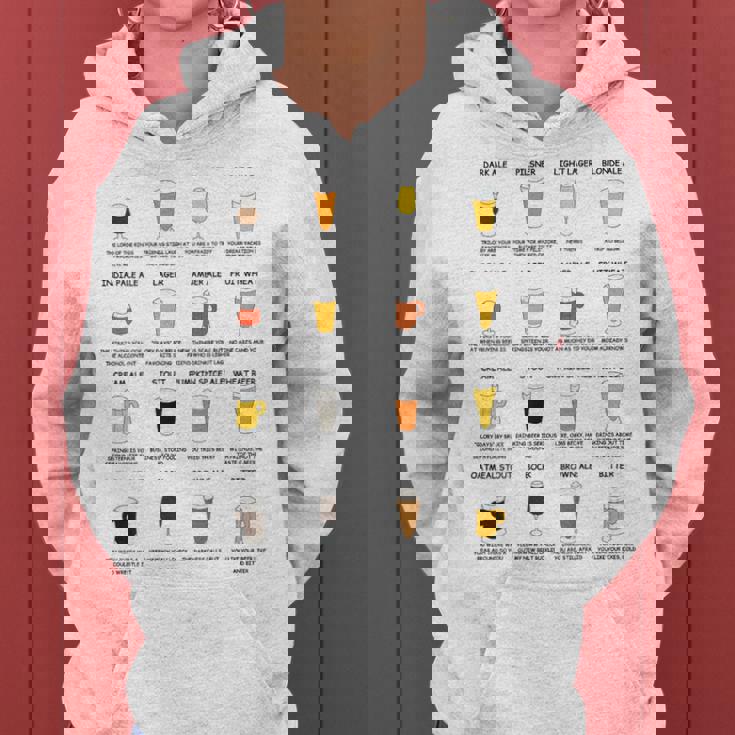 What Your Beerays About You ビールスタイルtシャツ レディースパーカー