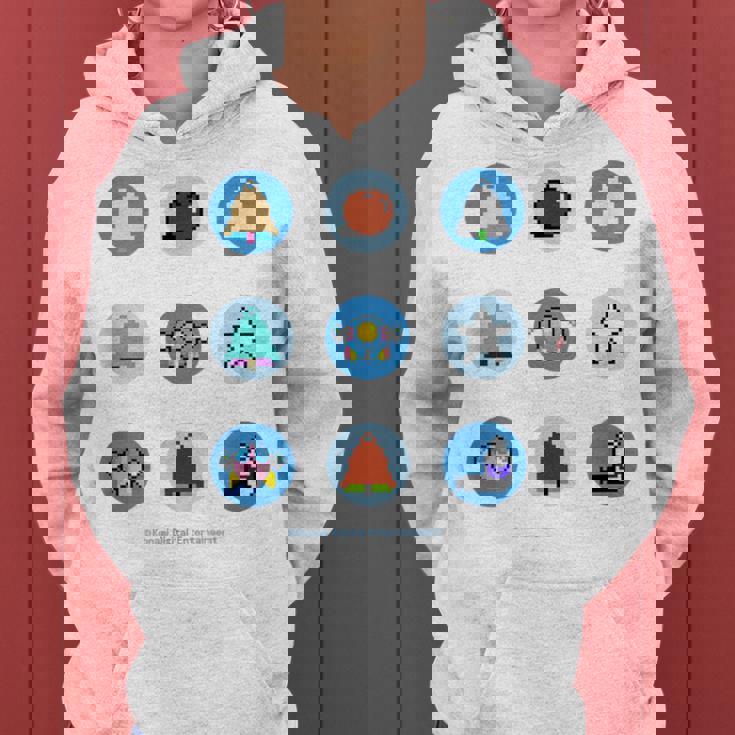 「Twin Bee」9 Circles レディースパーカー