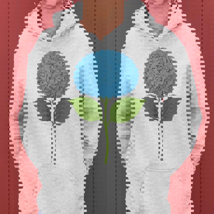 【花の花】あじさい美、花好き、自然 レディースパーカー