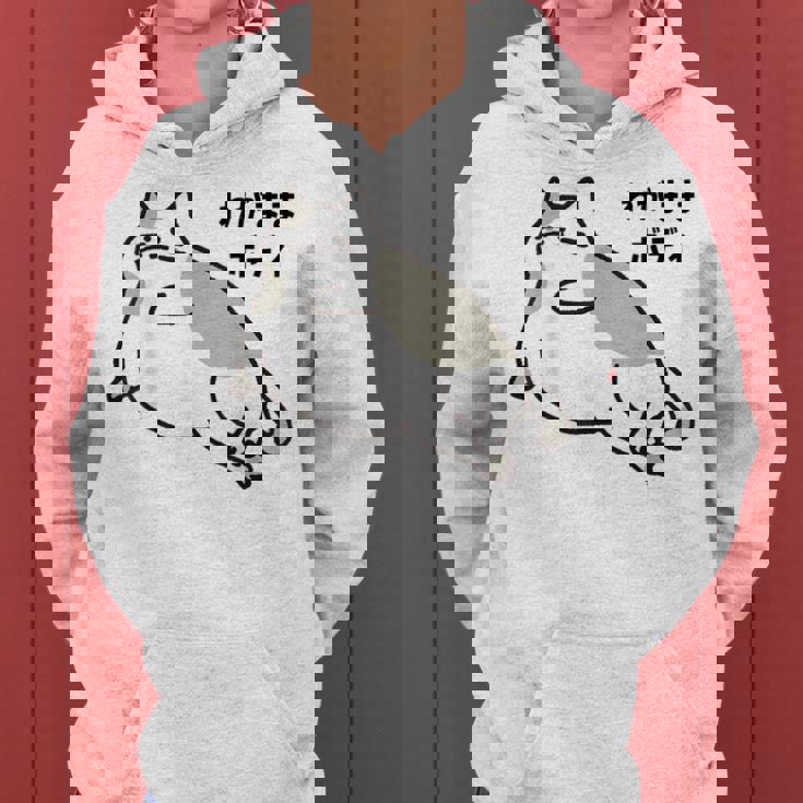 わがままボディ 猫 ねこ Wagamama Body 太ったねこ ぽっちゃり ねこ好き かわいい おもしろ 面白い レディースパーカー