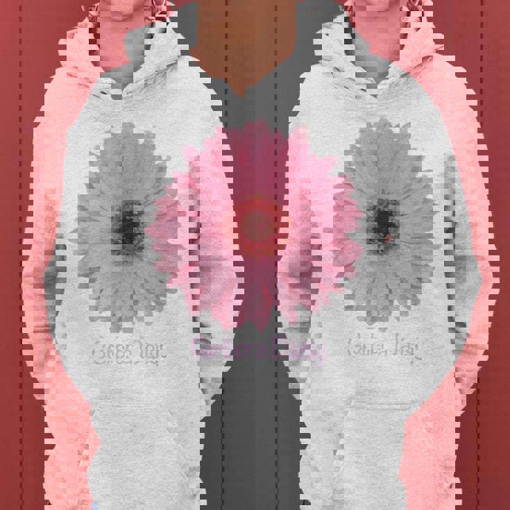 ガーベラ デイジー 花 レディースパーカー