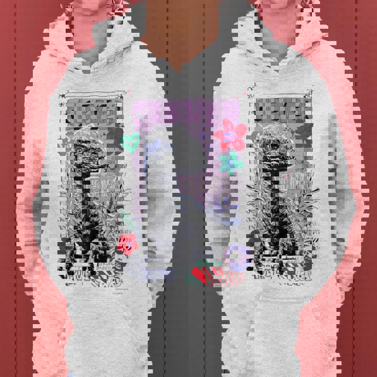 ジュラシック・ワールド Clever Girl（Blue） レディースパーカー