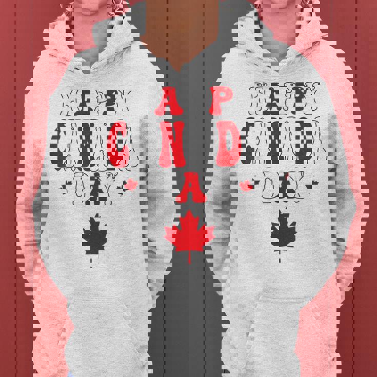 ハッピーカナダデー カナダメープル カナダの女性 メンズ キッズ レディースパーカー