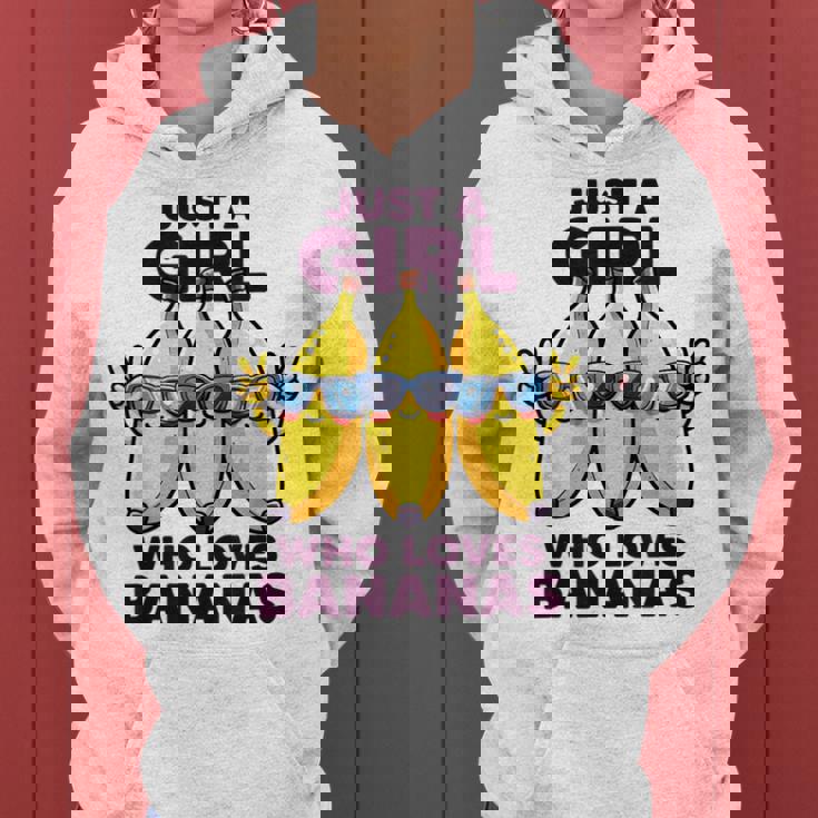 バナナ好きな女の子だけフルーツファニーイエローバナナ好き レディースパーカー