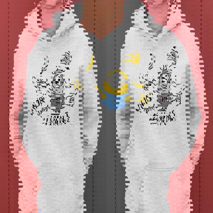 ミニオン Powered By Bananas レディースパーカー