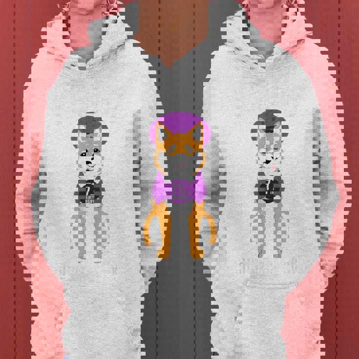 喜寿祝い 犬 柴犬 ちゃんちゃんこ 男性 女性 犬好き 77歳 Dog Days Best Days レディースパーカー