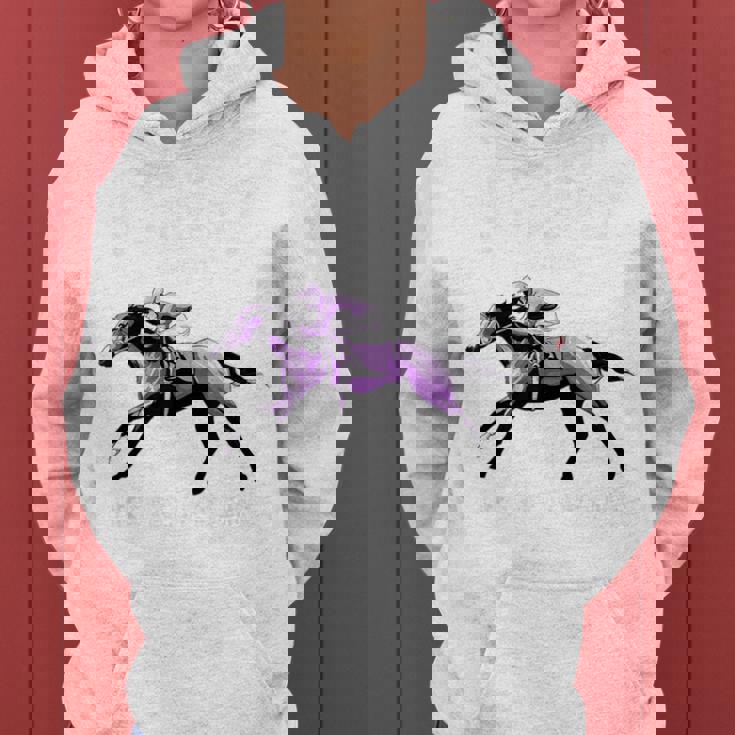 喜寿祝い 競馬好き うま 馬好き 父 母 男性 女性 77歳お祝い Life's Race Always Chase レディースパーカー