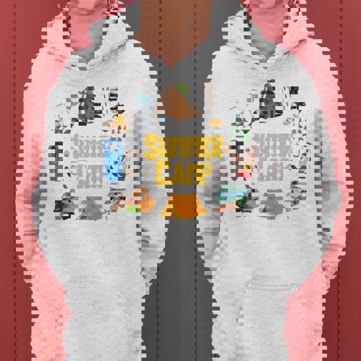 夏のキャンプ旅行 キャンパー キッズ 女の子 男の子 お揃い 長袖tシャツ レディースパーカー