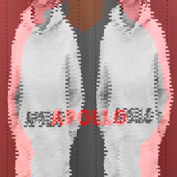 犬の名前 アポロ All In Need Is Coffee My Dog Named Apollo 長袖tシャツ レディースパーカー