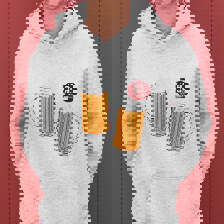 還暦祝い ビール好き 酒好き 父 母 男性 女性 60歳お祝い Cheers To Embracing Life 長袖tシャツ レディースパーカー