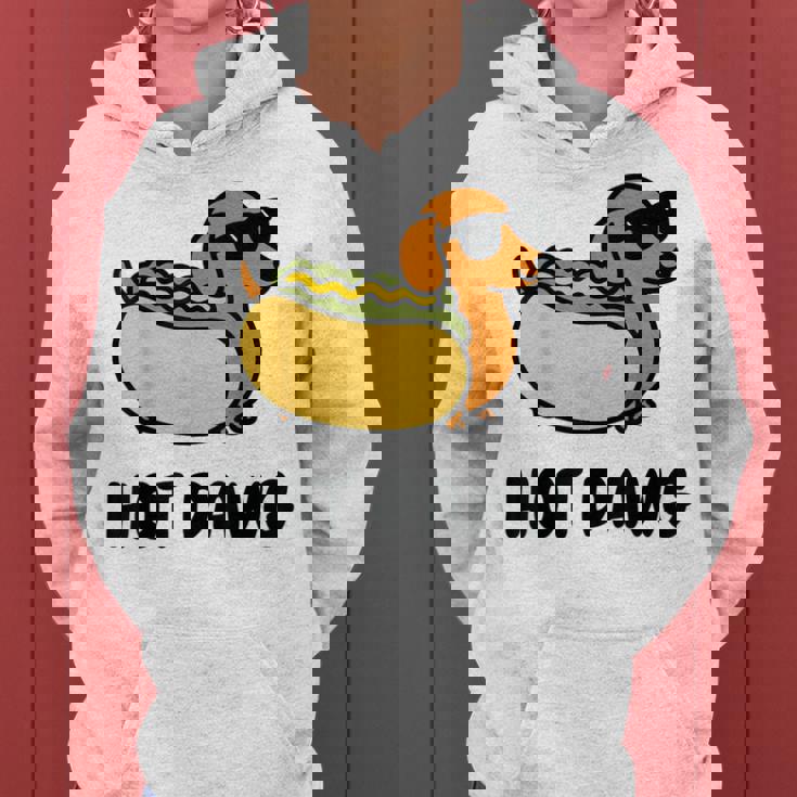 面白い犬 ホットドッグ 食通 駄洒落ギフト 男性 女性 キッズ 男の子 女の子 レディースパーカー