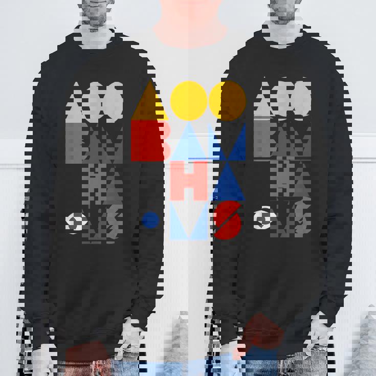 100Th Anniversary Of Bauhaus chool 1919 1933 スウェットシャツ 高齢者への贈り物