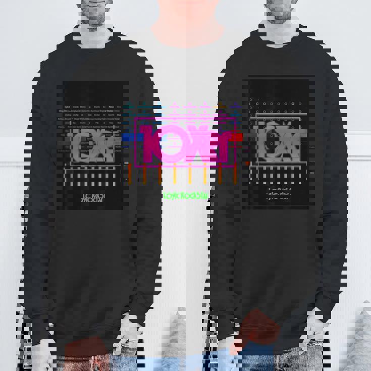 10Xer クール オリジナルアートワーク ロックスター エレクトロニック バンド スウェットシャツ 高齢者への贈り物