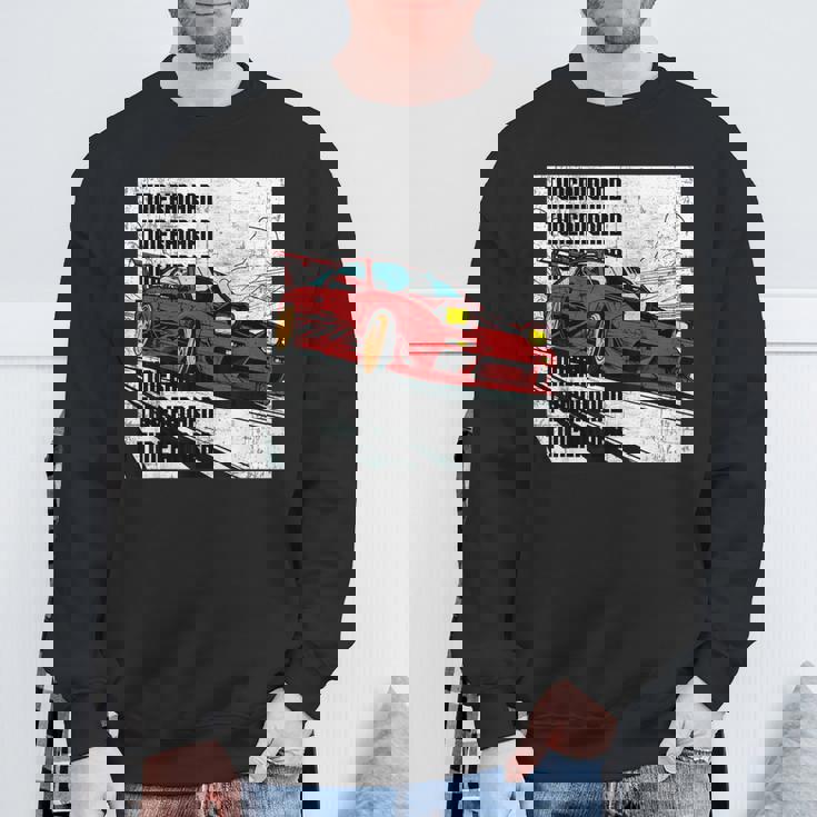 180Sx ドリフト アニマルスタイル クール アニメ イニシャル D レースカー13 スウェットシャツ 高齢者への贈り物