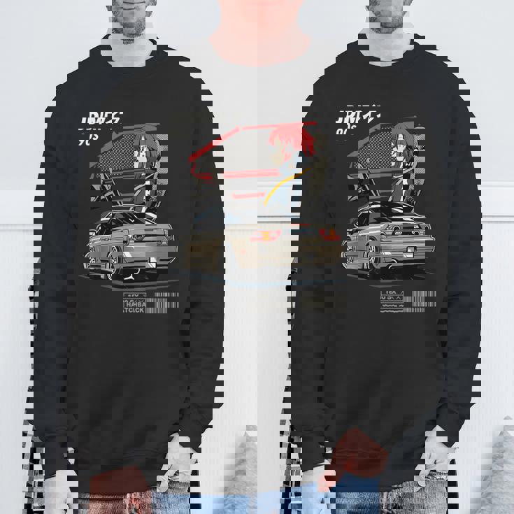 180Sx131415 240Sx Jdm ドリフト スウェットシャツ 高齢者への贈り物