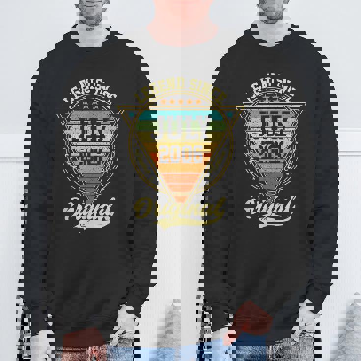 18歳の誕生日レジェンド 2006年7月以来 18歳 スウェットシャツ 高齢者への贈り物