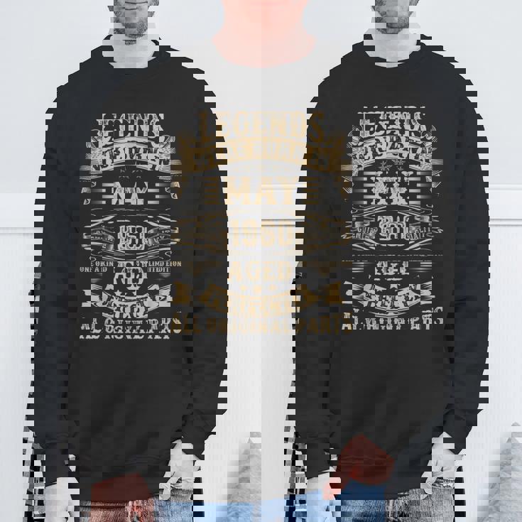 1960年5月 65歳 誕生日プレゼント 男性用 65歳の誕生日 スウェットシャツ 高齢者への贈り物