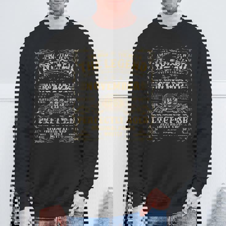 1963年11月 61歳 誕生日プレゼント 男性 61歳の誕生日 スウェットシャツ 高齢者への贈り物