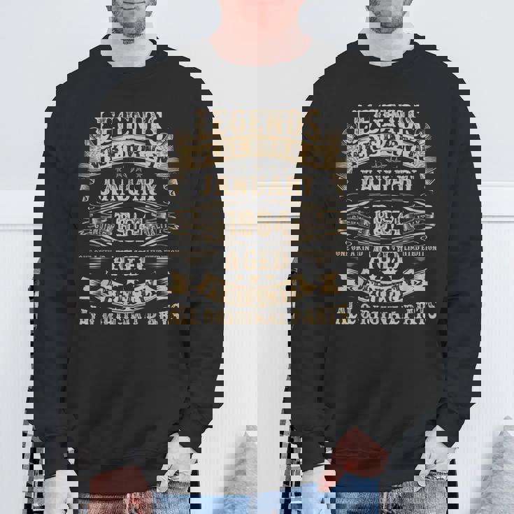 1964年1月 61歳の誕生日プレゼント 男性 61歳の誕生日 スウェットシャツ 高齢者への贈り物