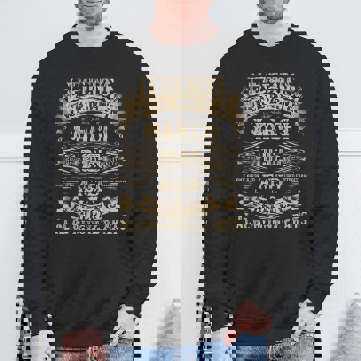 1965年3月 60歳 誕生日プレゼント 男性 60歳の誕生日 スウェットシャツ 高齢者への贈り物