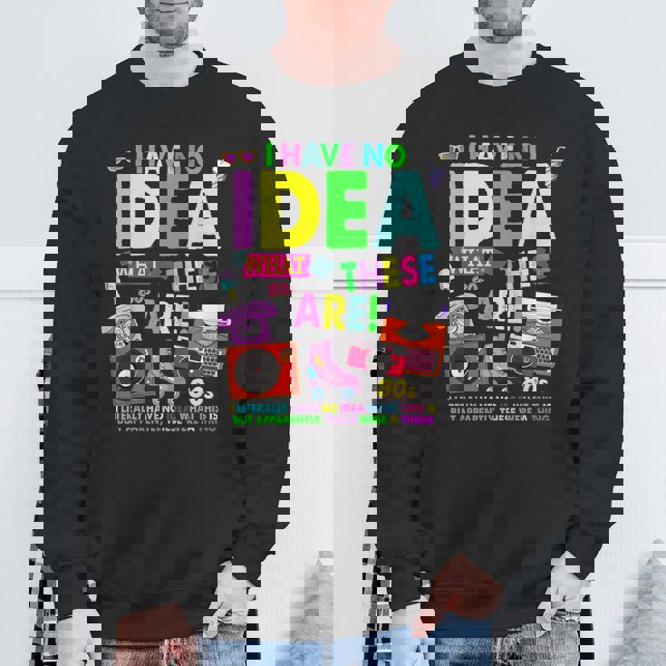 1980年代 10年 キッズ&ノベルティ ガールズ 80年代テーマ スウェットシャツ 高齢者への贈り物