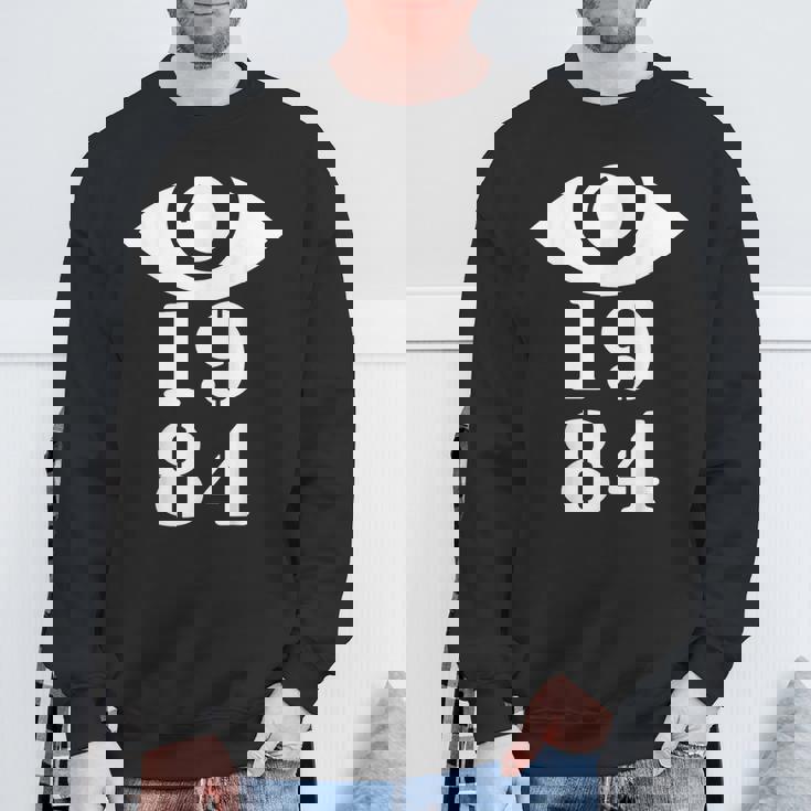 1984 オーウェリアン Big Brother Is Watching You スウェットシャツ 高齢者への贈り物