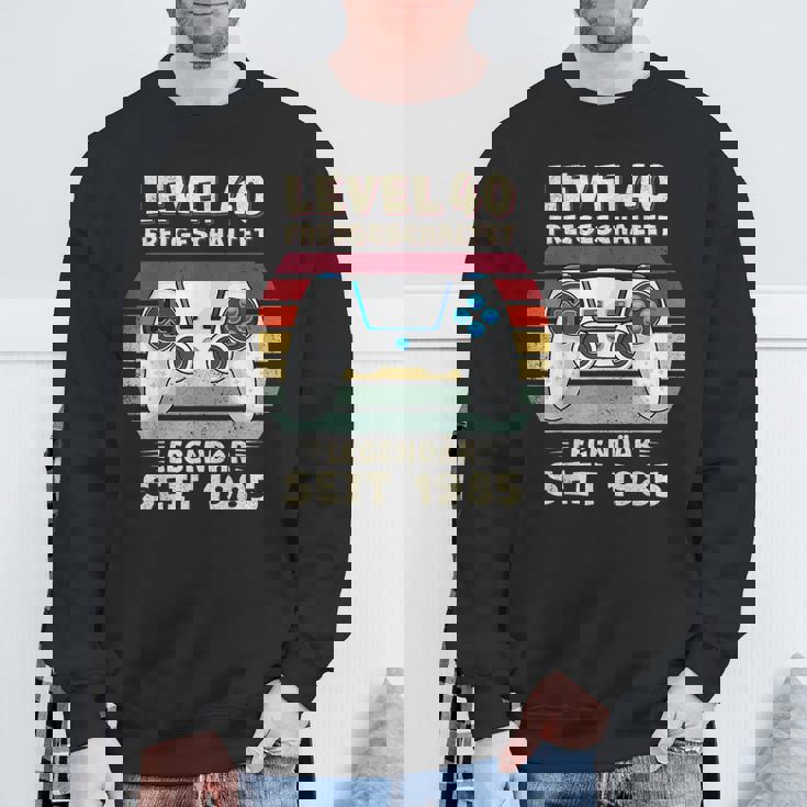 1985年 誕生日 男 40歳 飾り 面白い 40歳 誕生日 スウェットシャツ 高齢者への贈り物