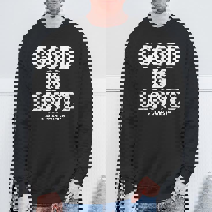 1ヨハネ4 スウェットシャツ 高齢者への贈り物