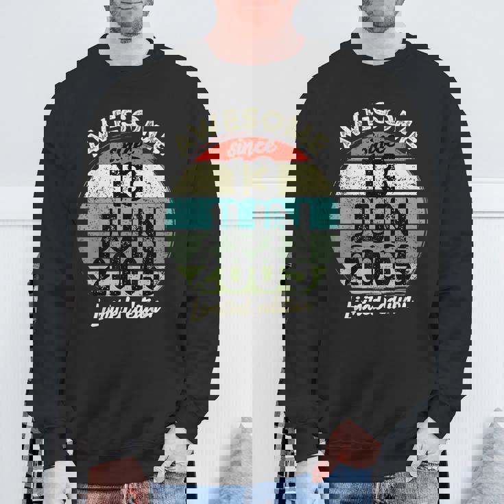 2005年6月13日 20歳の誕生日 20歳 2025年 誕生日 スウェットシャツ 高齢者への贈り物