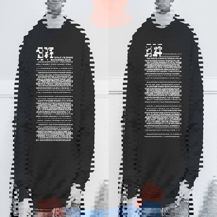 314 円周率の日 数学 非合理数 円周率 スウェットシャツ 高齢者への贈り物