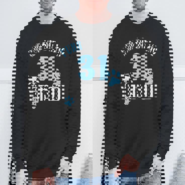 31歳の誕生日 31歳 猫 ママ 猫好き 誕生日 スウェットシャツ 高齢者への贈り物