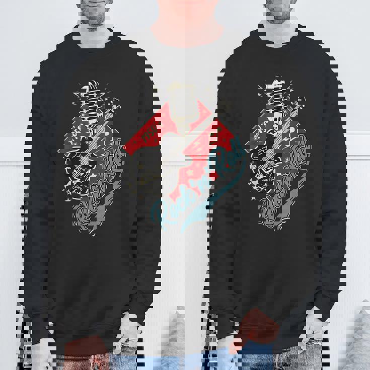 50年代 ロカビリー Clothing 1950年代 ソック ホップ スイング グリーザー ロッカー スウェットシャツ 高齢者への贈り物