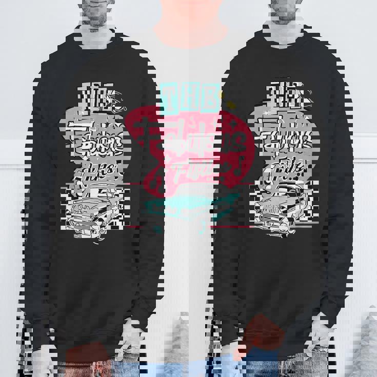 50年代ロカビリーヴィンテージ 1950年代服 レディース メンズ ソックス ホップ スウェットシャツ 高齢者への贈り物