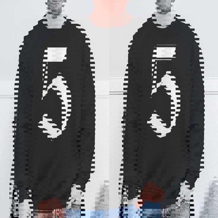 5番目 古英語の中世スタイルの五 スウェットシャツ 高齢者への贈り物