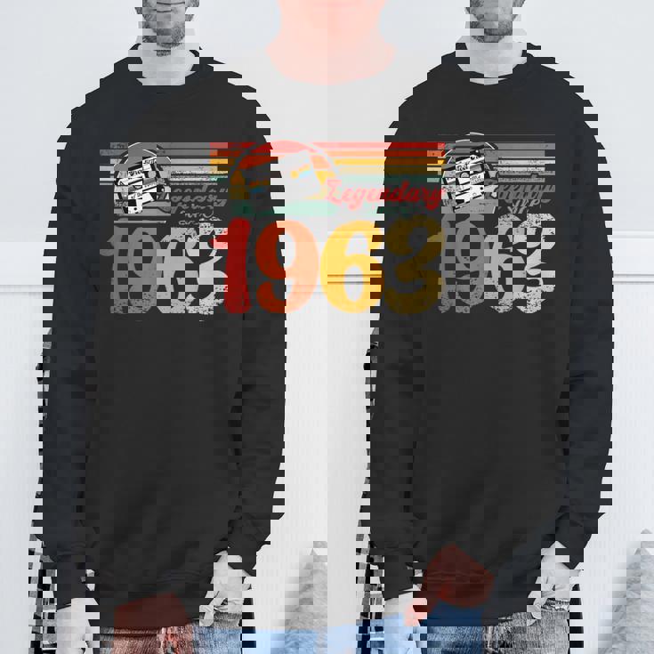 60 年代の誕生日パーティー パーティー 62 歳の誕生日ヴィンテージ 1963 スウェットシャツ 高齢者への贈り物