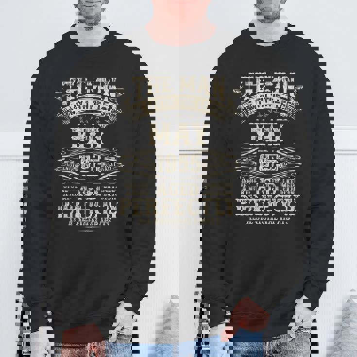 70歳の誕生日プレゼント 男性用 70歳 5月 1955年 スウェットシャツ 高齢者への贈り物