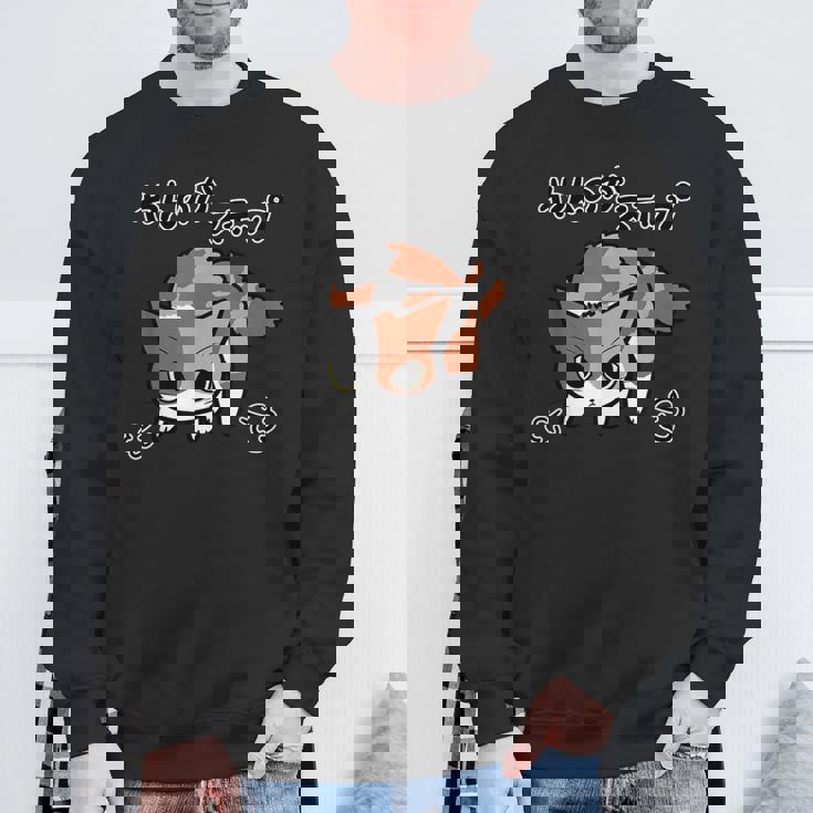 7Cats やんのかステップねこ（三毛猫ver） スウェットシャツ 高齢者への贈り物