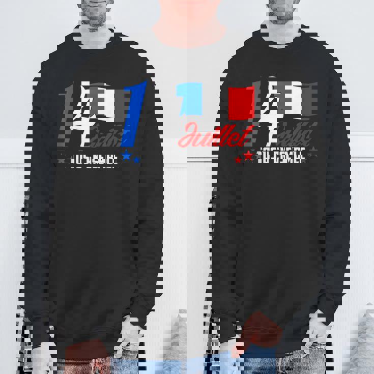 7月14日 全国共和党 フランス トリコロール スウェットシャツ 高齢者への贈り物