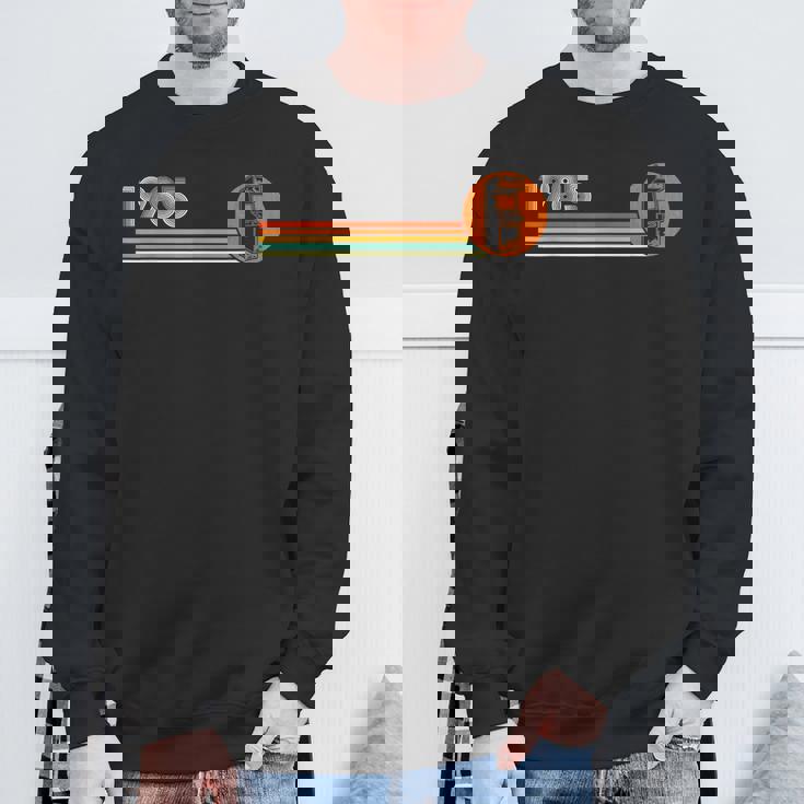 80年代 ビデオゲーム ヴィンテージ レトロ アーケード 1985 ゲーマー スウェットシャツ 高齢者への贈り物