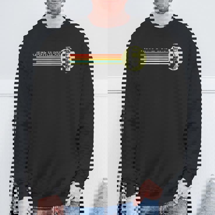 80年代ビデオゲーム ヴィンテージ レトロ アーケード オールドスクール スウェットシャツ 高齢者への贈り物