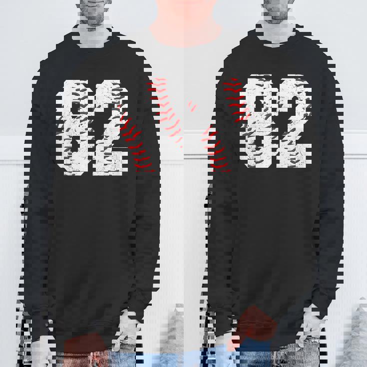 82 誕生日 野球 テーマ 誕生日 パーティー お祝い 82歳 スウェットシャツ 高齢者への贈り物