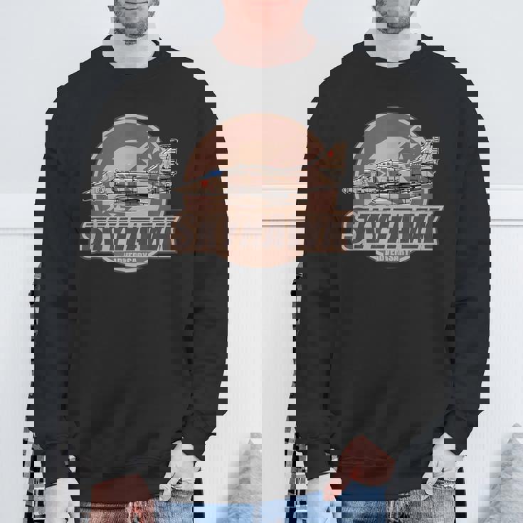 A-4 スカイホーク・アドバーサリー スウェットシャツ 高齢者への贈り物