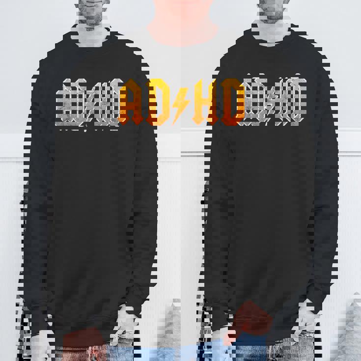 Adhd ロッカーtシャツ メンズ レディース キッズ スウェットシャツ 高齢者への贈り物