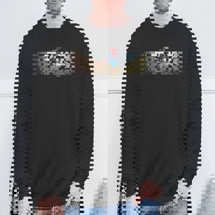 Adventures On Foot スウェットシャツ 高齢者への贈り物