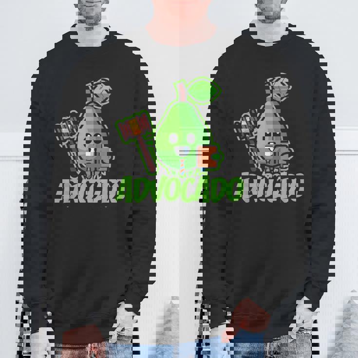 Advocado 弁護士 法律 法律 弁護士 州検問 スウェットシャツ 高齢者への贈り物