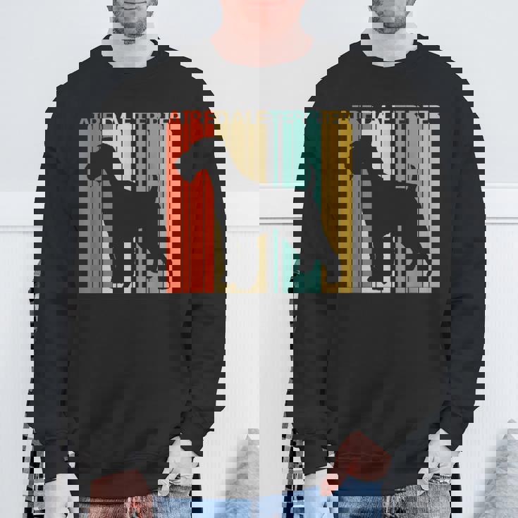 Airedale Terrier エアデール・テリア スウェットシャツ 高齢者への贈り物