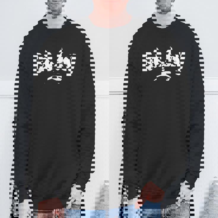 Angry Bad Boy Cool Bad Boys Fashion Graphic tyle スウェットシャツ 高齢者への贈り物